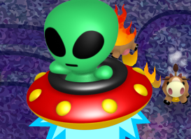 Alien Loves Hamburgers
