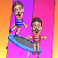CIRCUS ACROBATS
